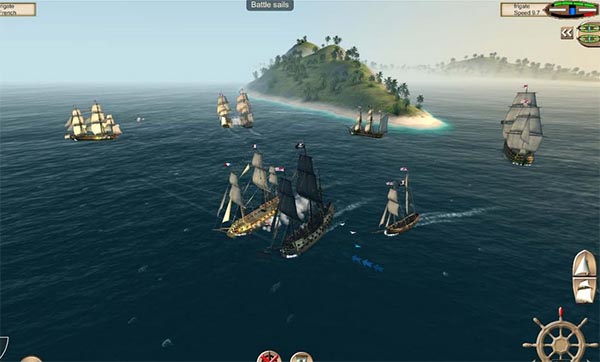 Морская стратегия онлайн The Pirate: Carribian Hunt