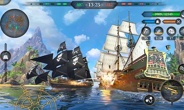 Онлайн игра про пиратов для Андроид