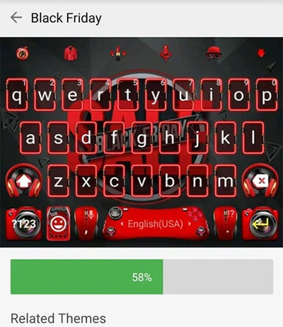 Тема для Emoji Keyboard
