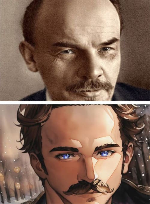 Ленин в аниме