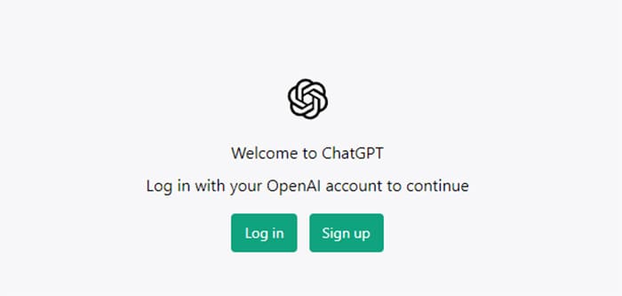 Регистрация в ChatGPT