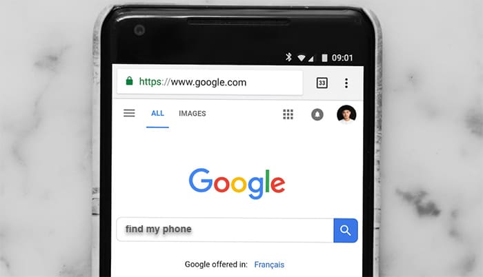 Поиск телефона в аккаунте Гугл